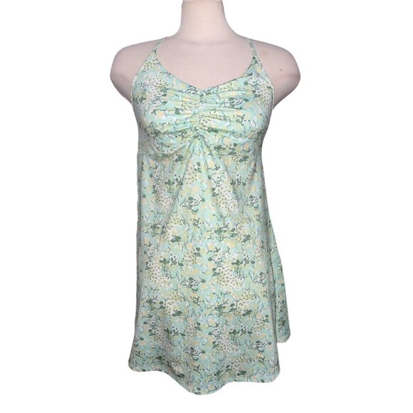 Halara Floral Print 2 Piece Backless Mini Casual Active Dress Sz Medium Womens B - Picture 10 of 14